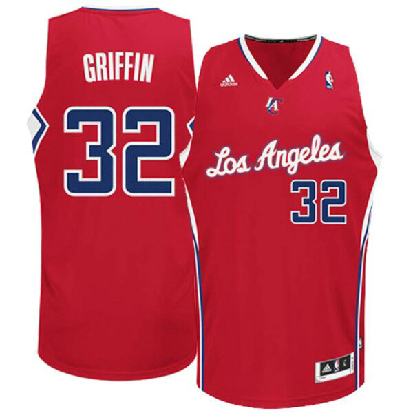 Maillot Los Angeles Clippers Homme Blake Griffin 32 adidas Rouge